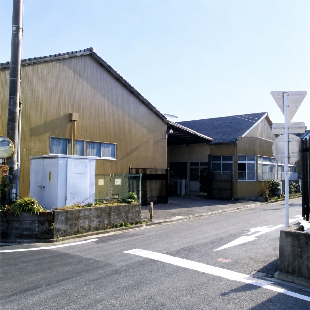 以前の工場の外観